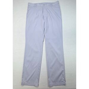 Nike Golf Pants Mens 34x34 Gray Flat Front Outdoor Stretch Performance Chino